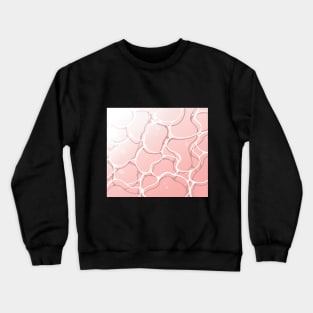 Pink water design Crewneck Sweatshirt